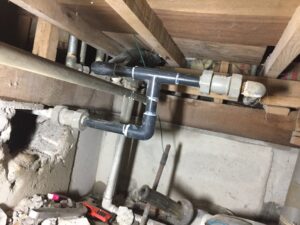 更新工事後の給水配管